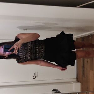 Maje 80s Inspired Mini Rouche Dress, Size 34